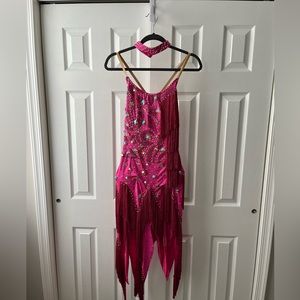 Women’s beautiful Latin dance dress, us size 6